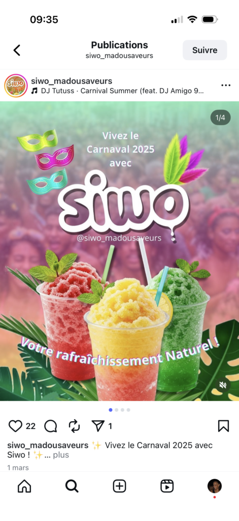 Madou saveurs sinobols